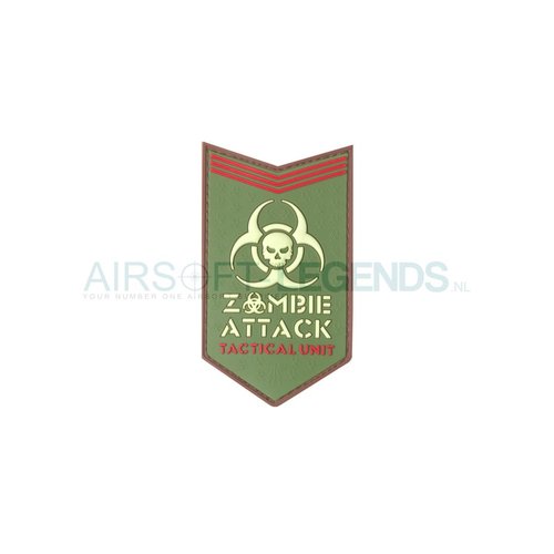 JTG JTG Zombie Attack Rubber Patch Multicam JTG JTG Zombie Attack Rubber Patch Multicam