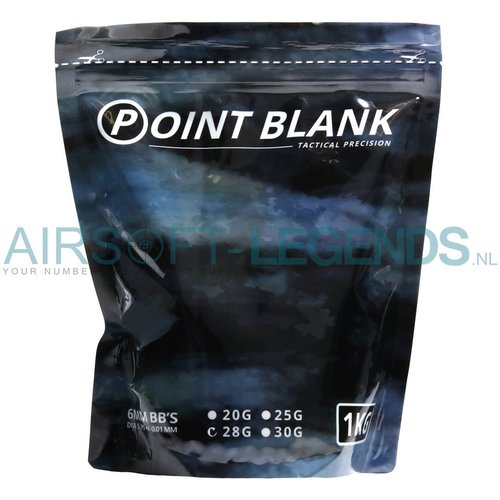 Point Blank Point Blank 0,28gr Bio bb's 1KG Point Blank Point Blank 0,28gr Bio bb's 1KG