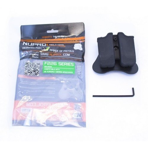 NUPROL Nuprol F Series P226 Double Magazine Pouch NUPROL Nuprol F Series P226 Double Magazine Pouch