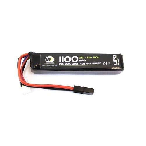 NUPROL Nuprol LiPo 11.1V 1100Mah 20C Stick type NUPROL Nuprol LiPo 11.1V 1100Mah 20C Stick type