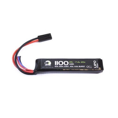 NUPROL Nuprol LiPo 7.4V 1100Mah 20C Stick type NUPROL Nuprol LiPo 7.4V 1100Mah 20C Stick type
