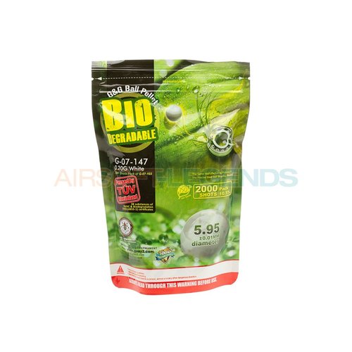 G&G G&G 0.20g Bio Precision 2000rds White G&G G&G 0.20g Bio Precision 2000rds White
