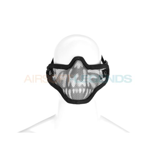 Invader Gear Invader Gear Steel Half Face Mask Death Head Invader Gear Invader Gear Steel Half Face Mask Death Head