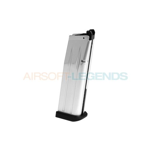 WE WE Hi-Capa 5.1 Silver GBB Magazijn (31 BB's) WE WE Hi-Capa 5.1 Silver GBB Magazijn (31 BB's)