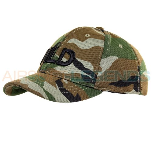 101Inc. 101Inc NLD Baseballcap Stretch Woodland 101Inc. 101Inc NLD Baseballcap Stretch Woodland