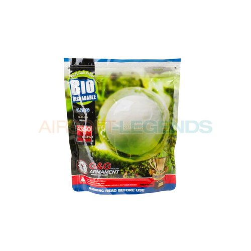G&G G&G 0.23g Bio Precision 4350rds White G&G G&G 0.23g Bio Precision 4350rds White