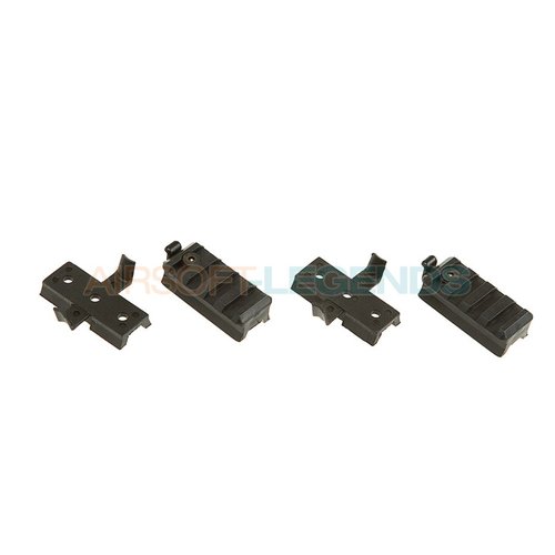 Emerson Emerson FAST Mount Rail Set Black Emerson Emerson FAST Mount Rail Set Black
