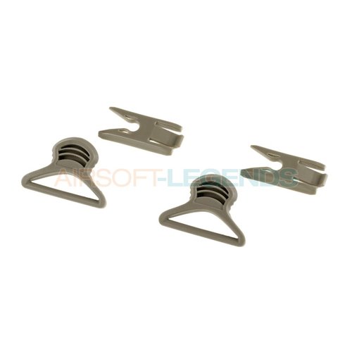 FMA FMA Goggle Swivel Clips 36mm Foliage Green FMA FMA Goggle Swivel Clips 36mm Foliage Green