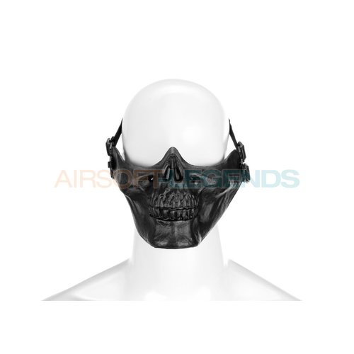 Invader Gear Invader Gear Skull Half Face Mask Black Invader Gear Invader Gear Skull Half Face Mask Black