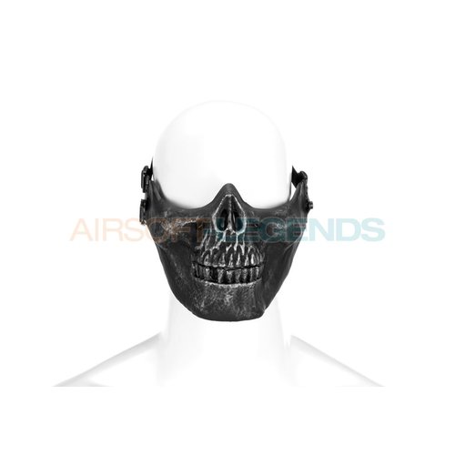 Invader Gear Invader Gear Skull Half Face Mask Metallic Invader Gear Invader Gear Skull Half Face Mask Metallic