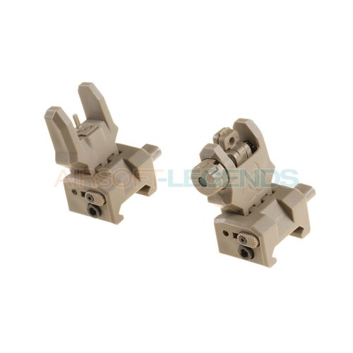 FMA FMA Gen 3 Flip-Up Sights Dark Earth FMA FMA Gen 3 Flip-Up Sights Dark Earth