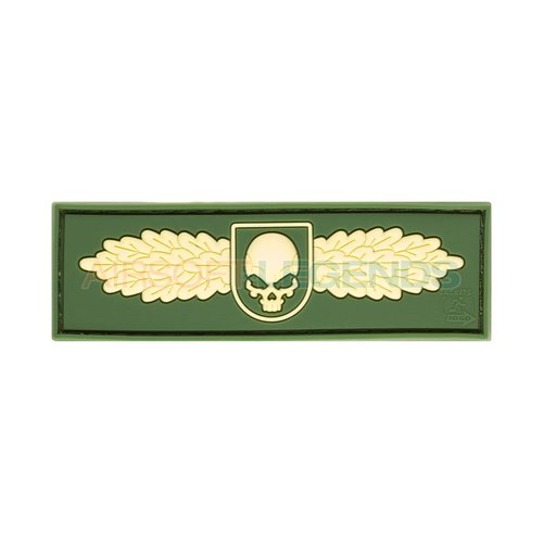 JTG JTG Winged Skull Rubber Patch OD JTG JTG Winged Skull Rubber Patch OD