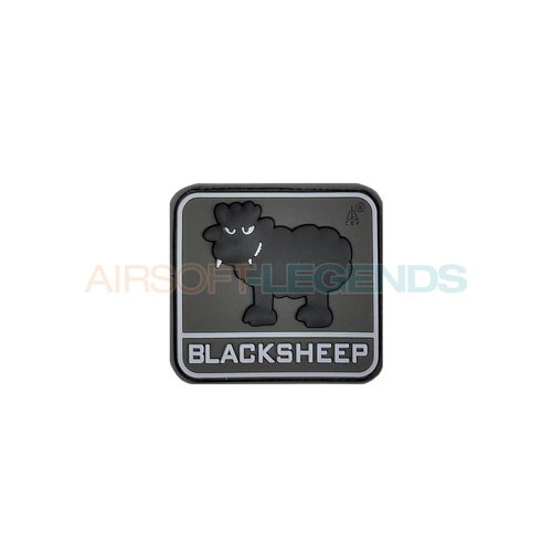 JTG JTG Blacksheep Rubber Patch Black JTG JTG Blacksheep Rubber Patch Black