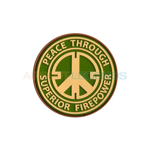JTG JTG Peace Rubber Patch Multicam JTG JTG Peace Rubber Patch Multicam