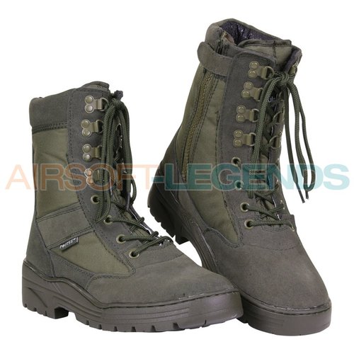 Fostex Fostex Sniper Boots with YKK Zipper Green Fostex Fostex Sniper Boots with YKK Zipper Green