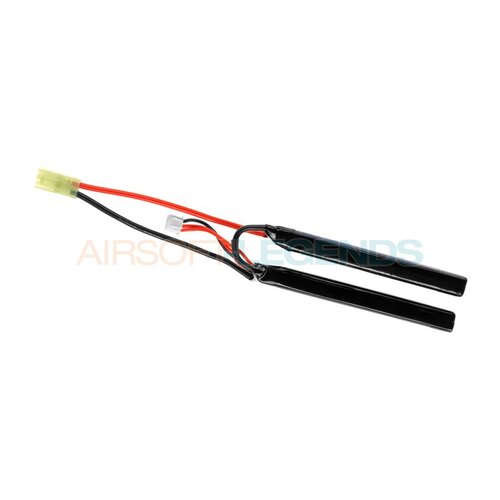 Pirate Arms Pirate Arms LiPo 7.4V 2200mAh 20C Twin Type Pirate Arms Pirate Arms LiPo 7.4V 2200mAh 20C Twin Type