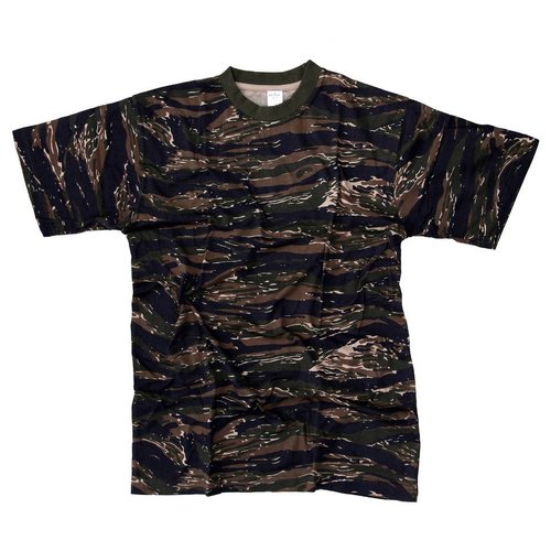 Fosco Fosco Tiger Stripe Camo T-Shirt Fosco Fosco Tiger Stripe Camo T-Shirt