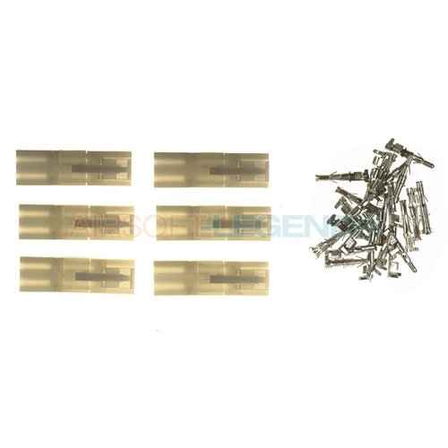 King Arms King Arms Large Type Connector Plugs 6pcs King Arms King Arms Large Type Connector Plugs 6pcs