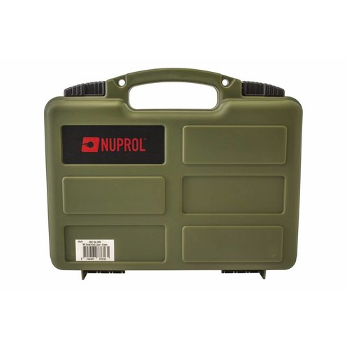 NUPROL Nuprol Small Pistol Hard Case OD Green Pluck Foam NUPROL Nuprol Small Pistol Hard Case OD Green Pluck Foam