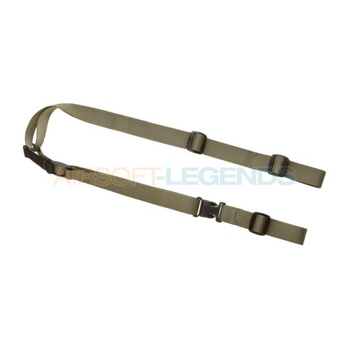 Clawgear Clawgear QA Two Point Sling Loop RAL7013 Clawgear Clawgear QA Two Point Sling Loop RAL7013
