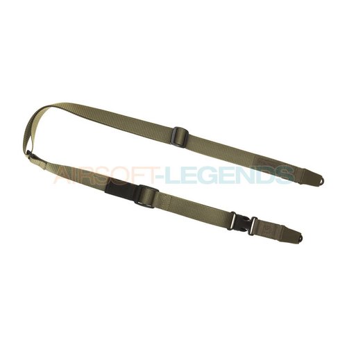 Clawgear Clawgear QA Two Point Sling Snap Hook RAL7013 Clawgear Clawgear QA Two Point Sling Snap Hook RAL7013