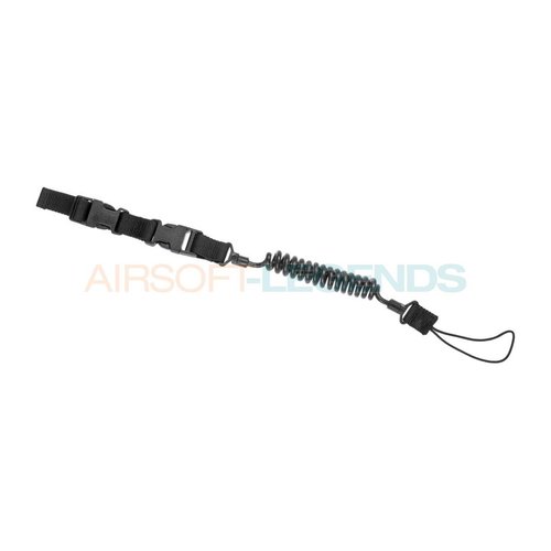 Warrior Assault Systems Warrior Pistol Lanyard Black Warrior Assault Systems Warrior Pistol Lanyard Black