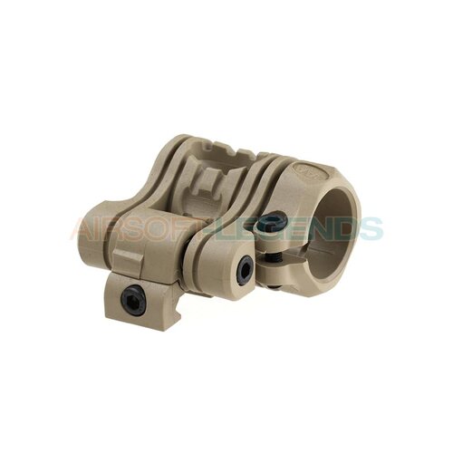 CAA Tactical CAA Tacttical QR 5 Pos Flashlight Mount Khaki CAA Tactical CAA Tacttical QR 5 Pos Flashlight Mount Khaki