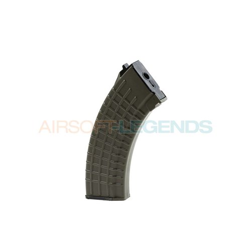 King Arms King Arms Midcap Magazine AK47 Waffle (140BB's) OD King Arms King Arms Midcap Magazine AK47 Waffle (140BB's) OD
