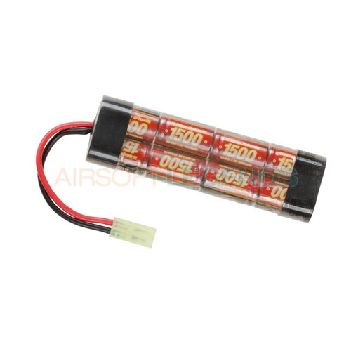 Pirate Arms Pirate Arms 9.6V NimH 1500mAh Mini Type Pirate Arms Pirate Arms 9.6V NimH 1500mAh Mini Type