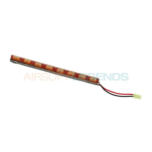 Pirate Arms Pirate Arms 9.6V 1500mAh Stick Type Pirate Arms Pirate Arms 9.6V 1500mAh Stick Type