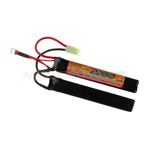 VB Power VB Power 7.4V LiPo 2200mAh 15C TwinType VB Power VB Power 7.4V LiPo 2200mAh 15C TwinType