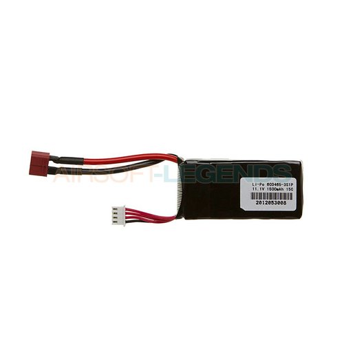 Pirate Arms Pirate Arms 11.1v LiPo 1500mAh 15C Mini Type T-Plug Pirate Arms Pirate Arms 11.1v LiPo 1500mAh 15C Mini Type T-Plug