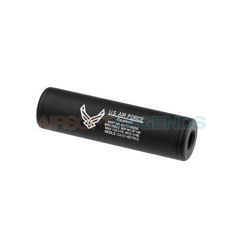 King Arms King Arms 110mm LW Silencer US Air Force CW/CCW King Arms King Arms 110mm LW Silencer US Air Force CW/CCW