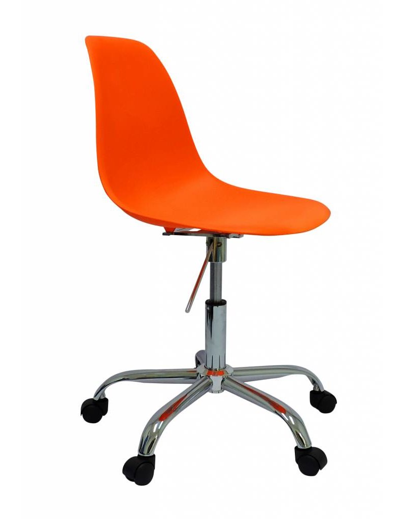 Pscc Eames Design Chair Orange Seats Designer Chairs Pscc Eames Design Chair Orange