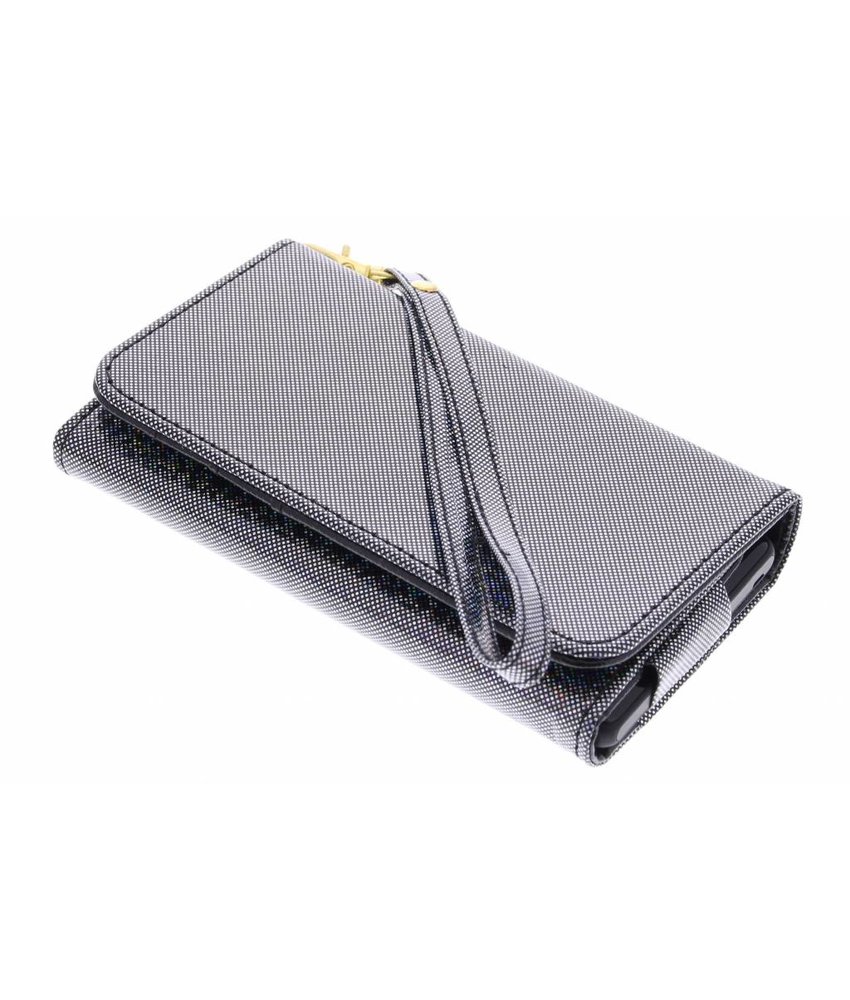 Universeel glitter portemonnee hoesje maat M