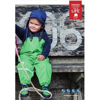 Rain pants, waterproof dungaree, lime green