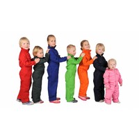Overall printed with cow sketch