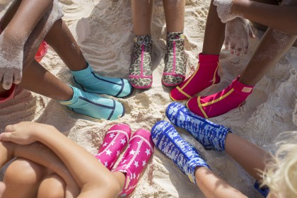 swimming socks, water shoes in one: Duukies Beachsocks