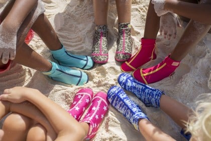 zwemsokken, waterschoentjes in één: Duukies Beachsocks