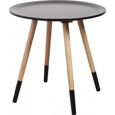 Zuiver Bijzettafel Two tone donker grijs