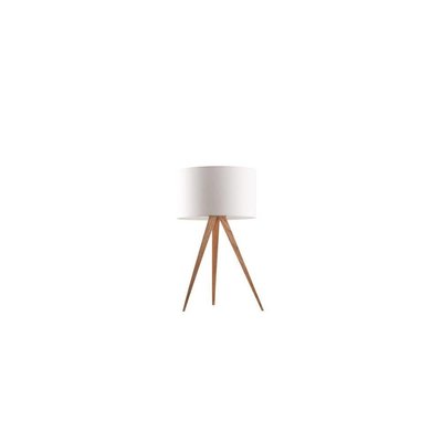 Zuiver Tafellamp Tripod hout wit