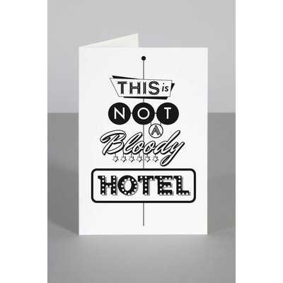 One must dash Room Service kaart