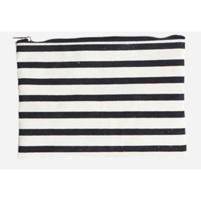 House Doctor Make up bag verticale streep