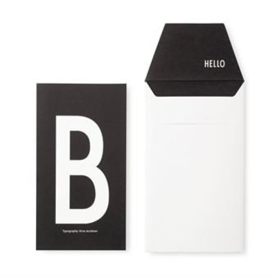Design Letters Letter kaart - B