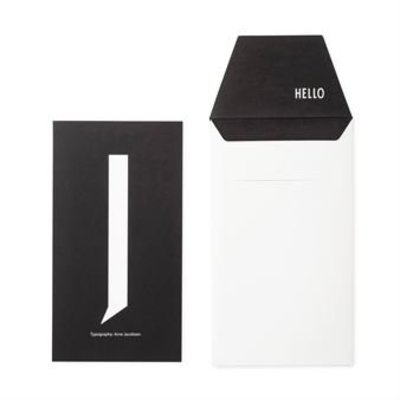 Design Letters Letter kaart - J