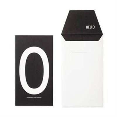 Design Letters Letter kaart - O