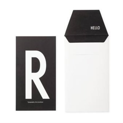 Design Letters Letter kaart - R