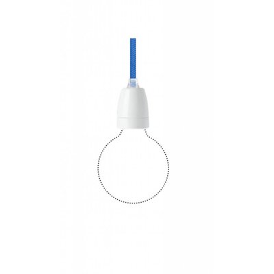 NUD Classic white - brilliant blue