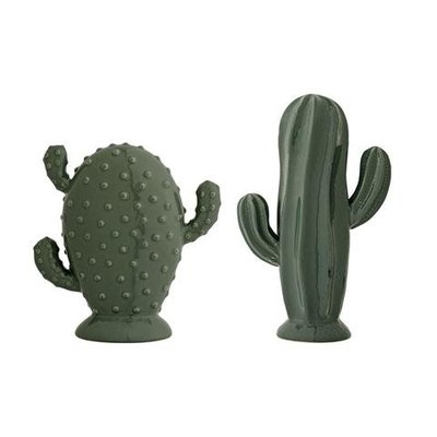 Bloomingville Cactus groen glanzend