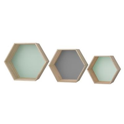 Bloomingville Display hexa